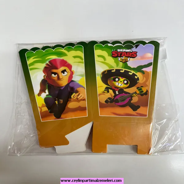 Brawl Stars Temalı Popcorn Kutusu